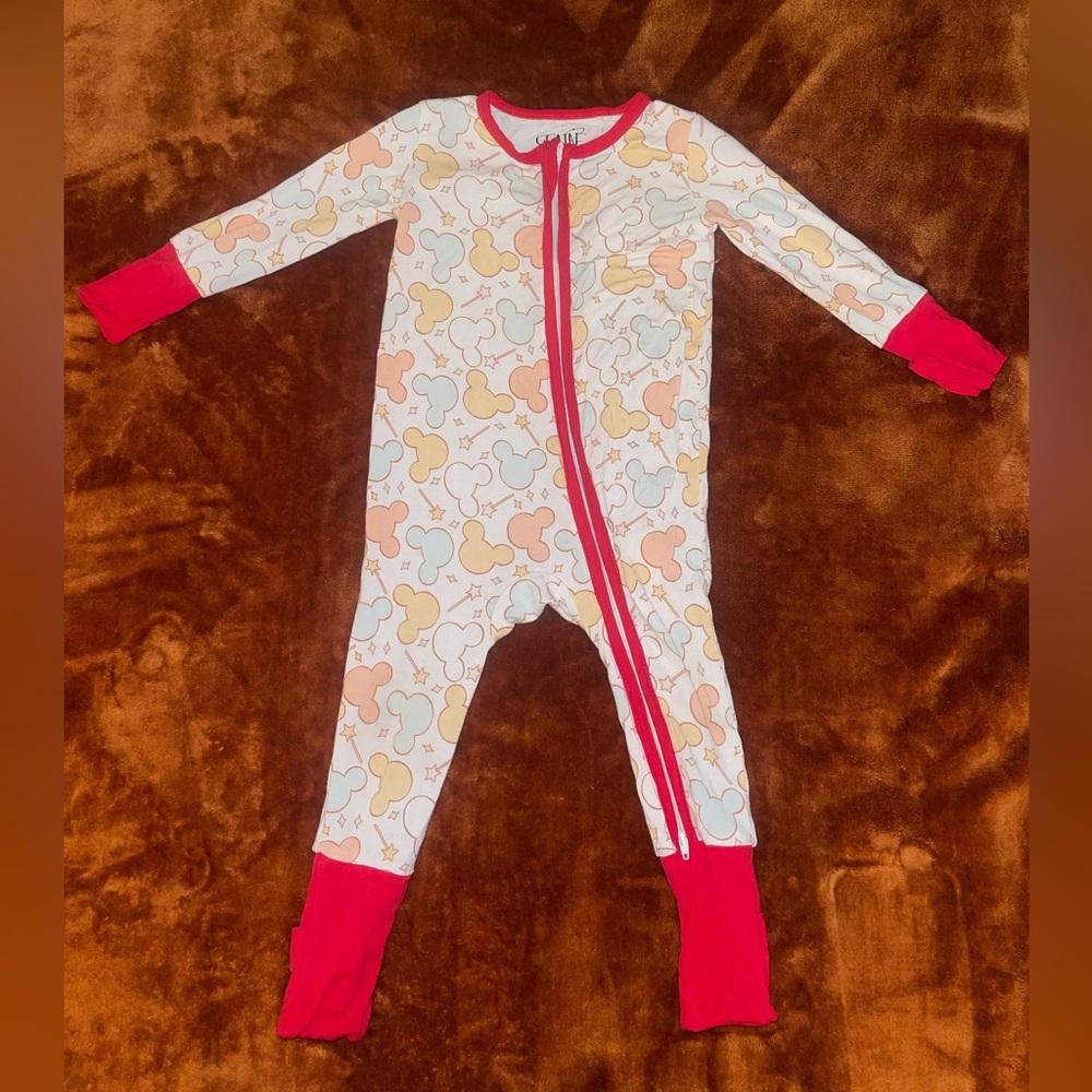 Bamboo baby Mickey Mouse sleeper
